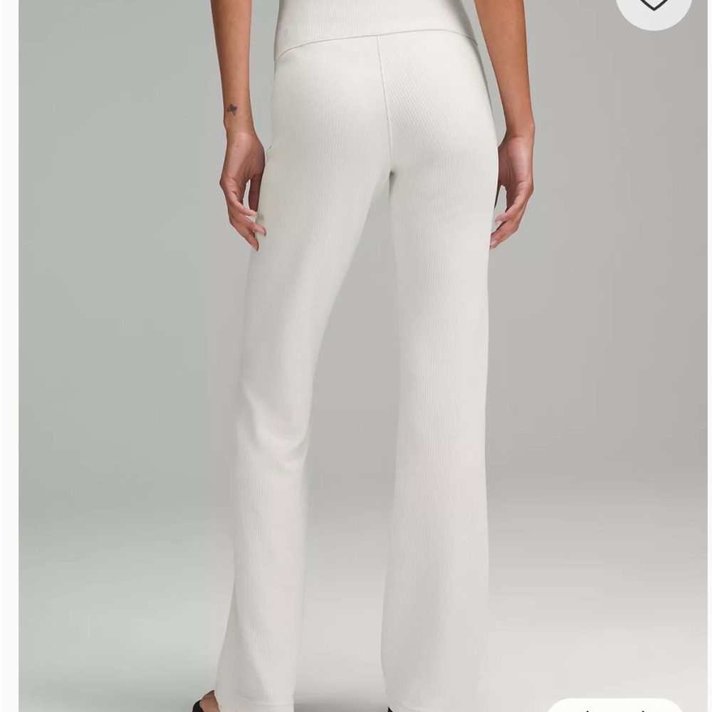 Lululemon Ribbed Softstreme Flared Pant